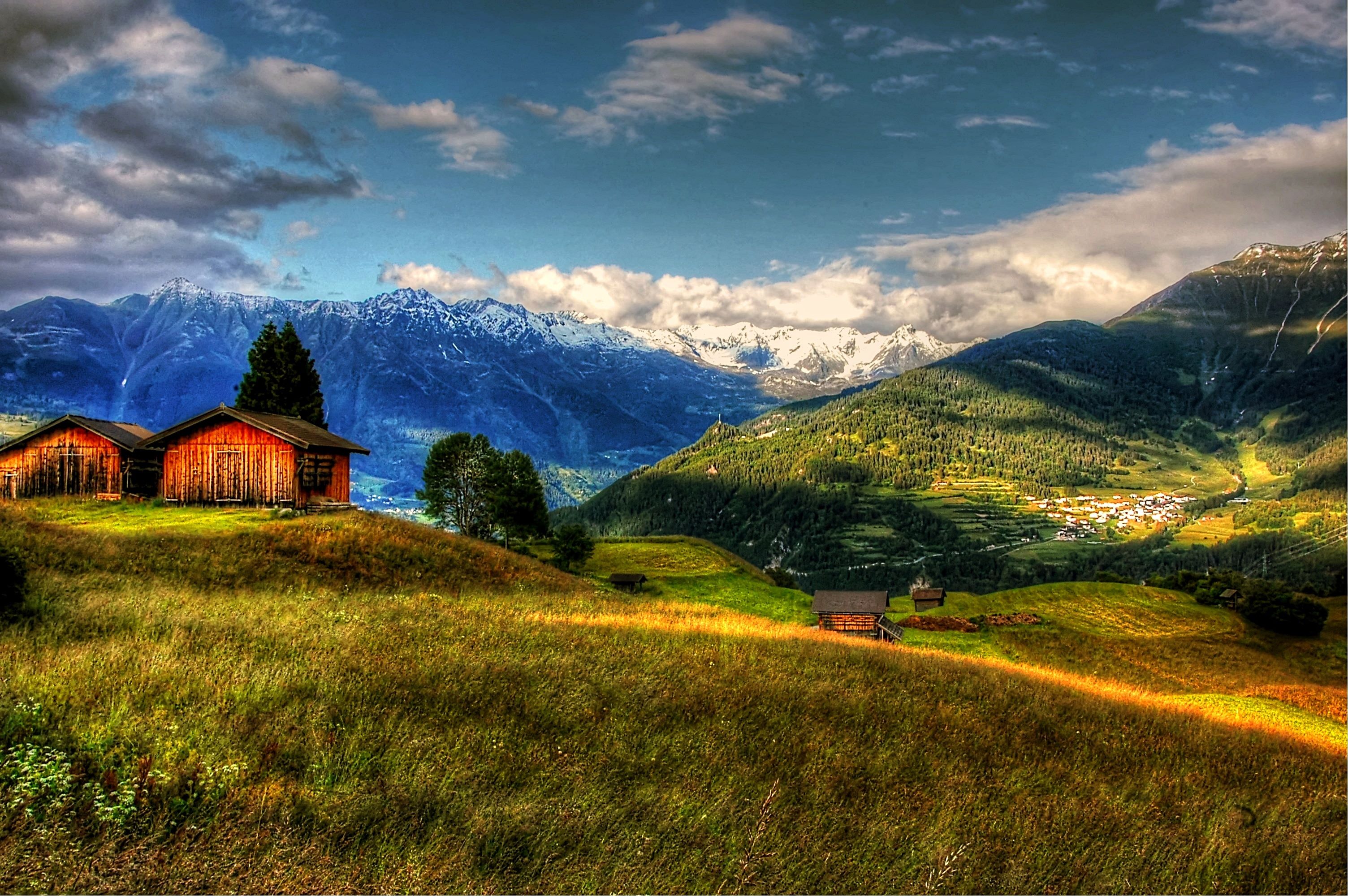 Traumhafte alpine Urlaubslandschaft